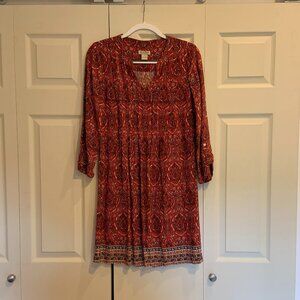 Lucky Brand Paisley Dress